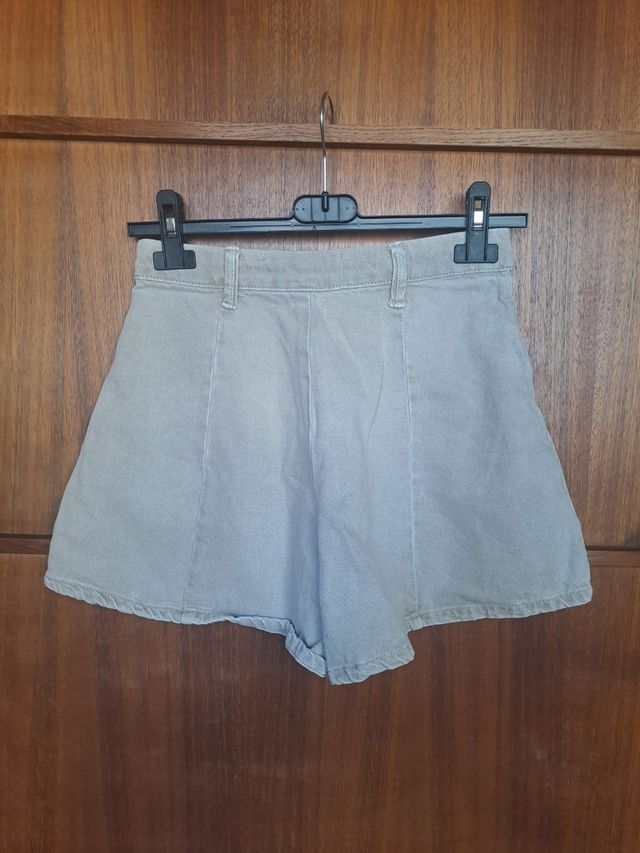 Calção Cinza Tam. P (S/36/8)