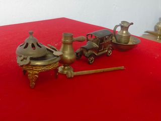 Juego articulos Bronce Antiguo