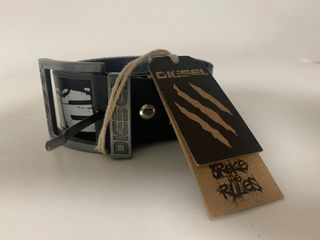 Cinturon Diesel - Negro y Blanco