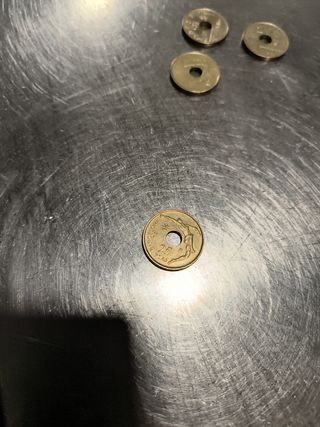 4 Monedas 25 Ptas España