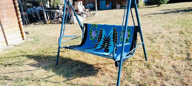 Columpio Balancín Exterior de Metal