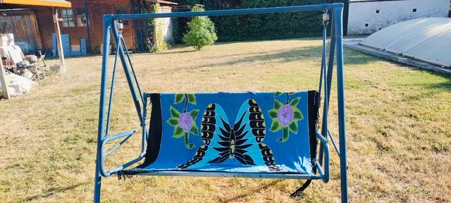 Columpio Balancín Exterior de Metal