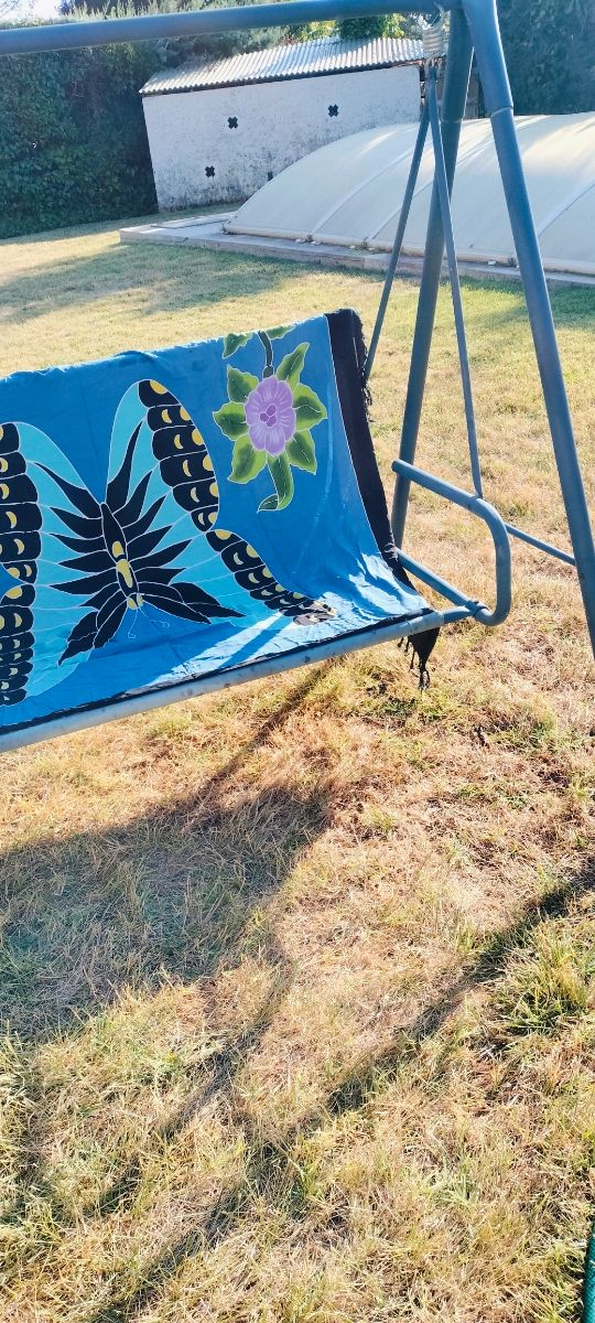 Columpio Balancín Exterior de Metal