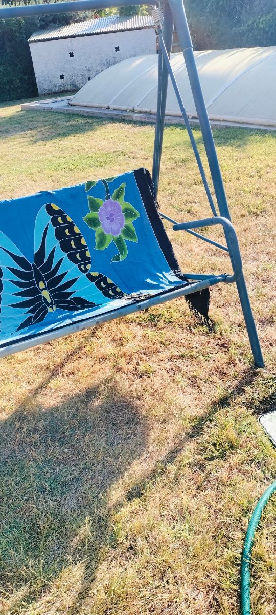 Columpio Balancín Exterior de Metal