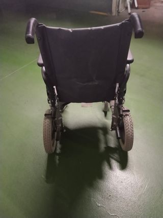 Silla de ruedas.