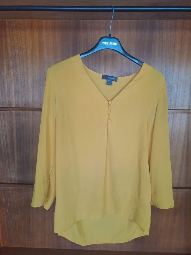 Blusa amarela Shein M