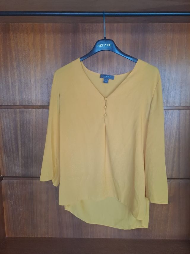 Blusa amarela Shein M