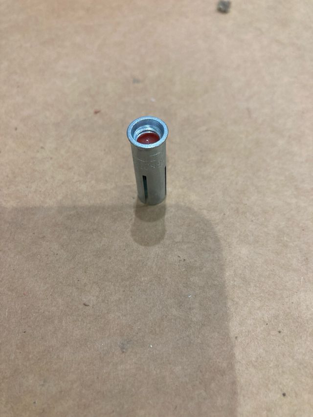 Tacos metálicos 6mm (3 cajas)