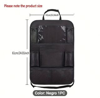 Organizador coche - Negro