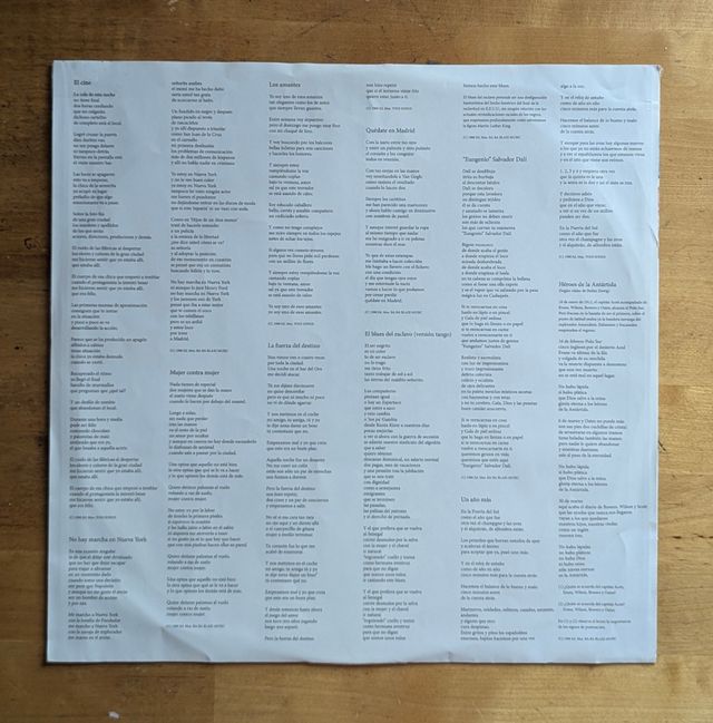 Vinilo Mecano-Descanso Dominical-Edición especial