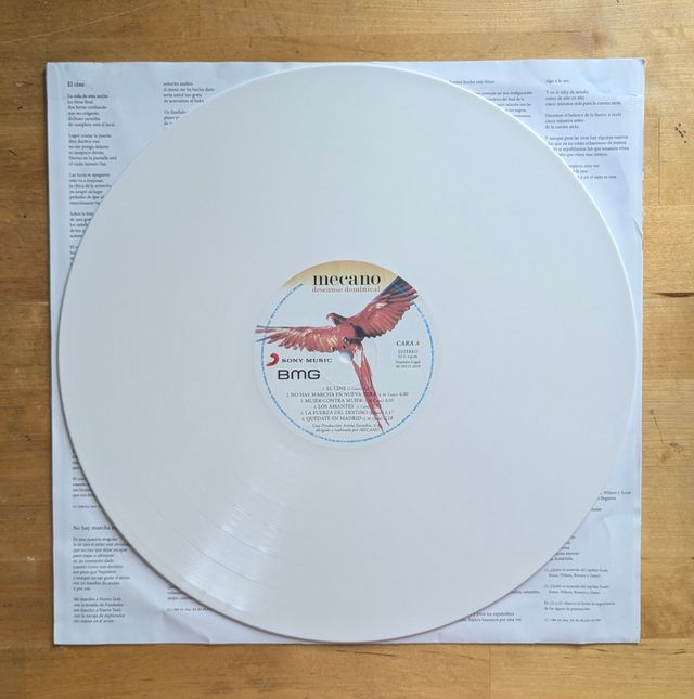 Vinilo Mecano-Descanso Dominical-Edición especial