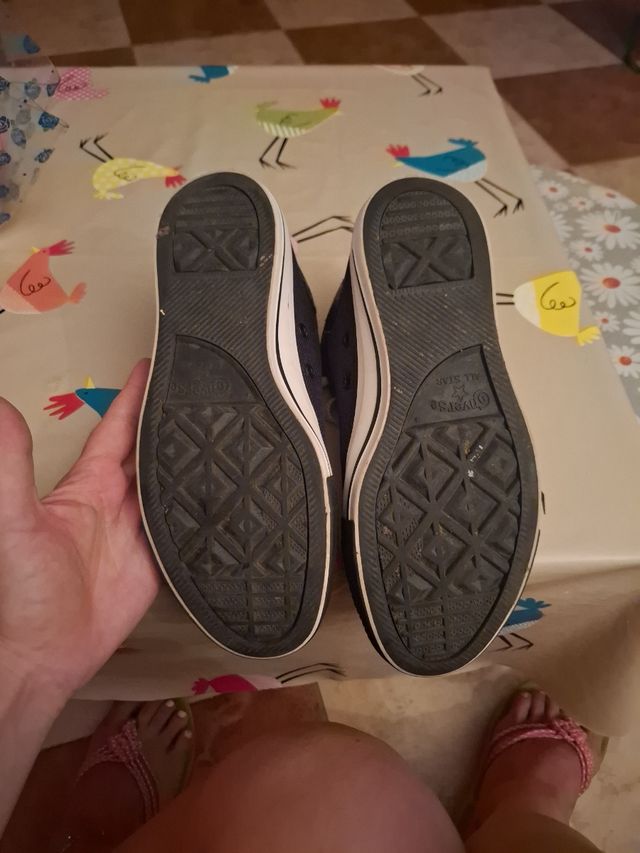 Converse negras altas 