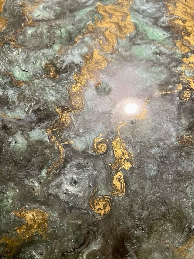 Mesa redonda de madera | Estilo moderno