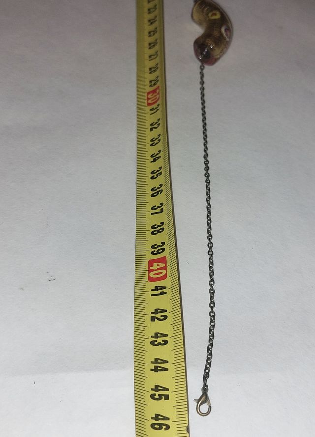 Collana vetro Murano con inclusioni murrine ed oro