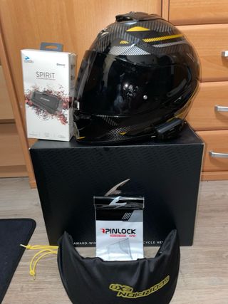 Casco Scorpion Exo-1400 Evo - Fibra de carbono