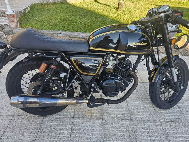Macbor Johnny be Good 125cc - Moto Cafe Racer 2021