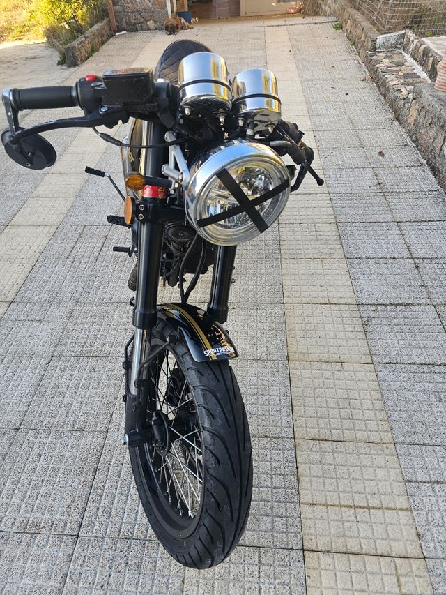 Macbor Johnny be Good 125cc - Moto Cafe Racer 2021