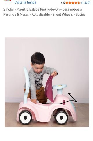 Smoby Maestro Balade Pink Correpasillos