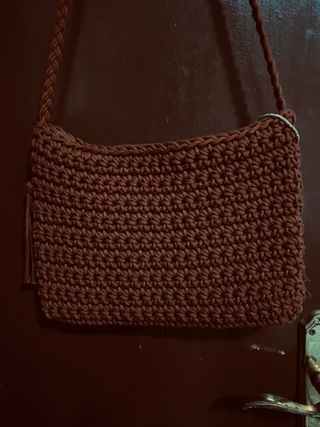 Bolso NUEVO FLECOS bandolera crochet calidad 