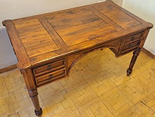Escritorio madera maciza antiguo