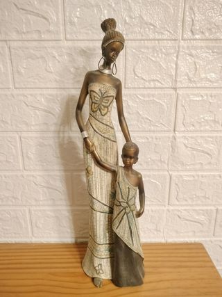 Figura Madre e Hijo - Artesanal