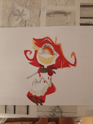 Dibujo Niffty Hazbin Hotel