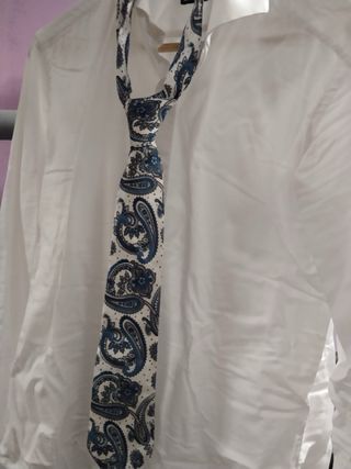 Traje novio azul marino