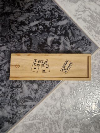 Domino de fichas negras - 28 fichas