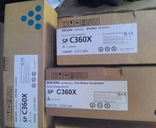 Toners Ricoh SP C360X (3 uds)