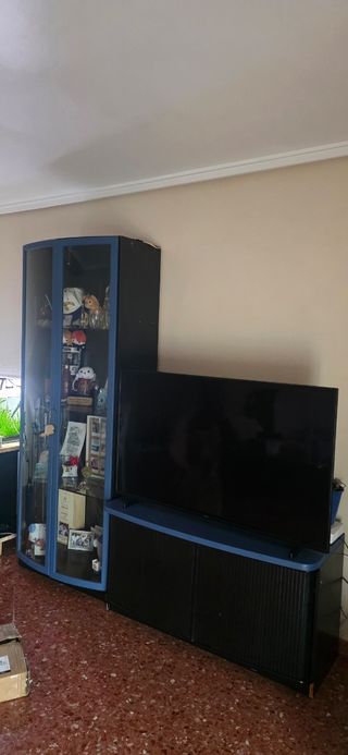 Muebles Comedor - Negro & Azul