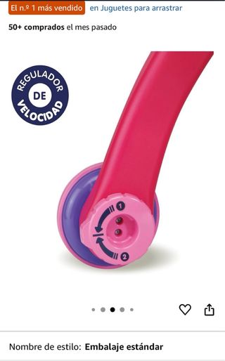 Andador VTech 2 en 1 Rosa