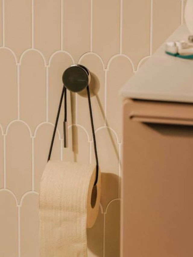 2 Portarrollos adhesivos - Cosmic Diabolo - Blanco