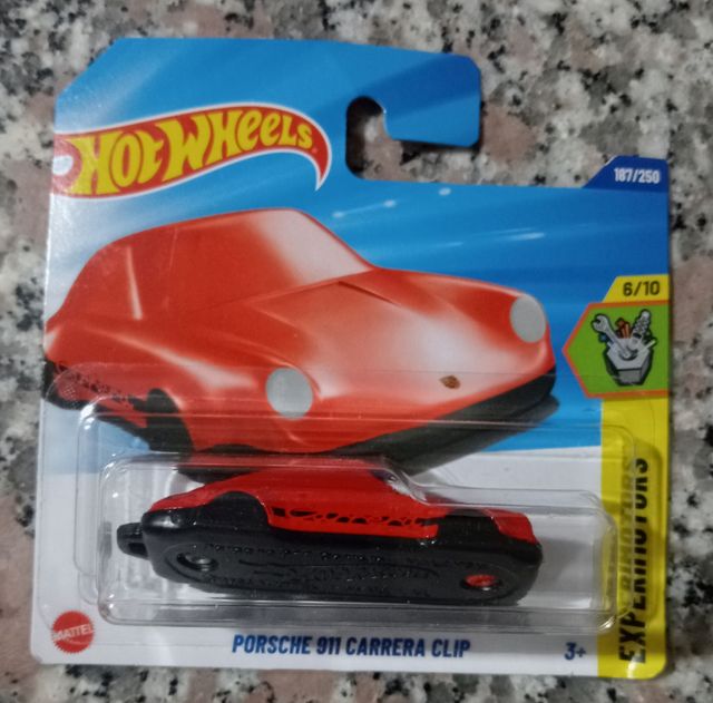 Hot Wheels Porsche 911 Carrera Clip