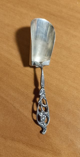 Cucchiaino da zucchero argento antico