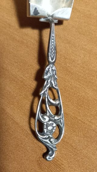 Cucchiaino da zucchero argento antico