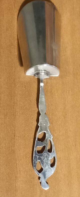 Cucchiaino da zucchero argento antico