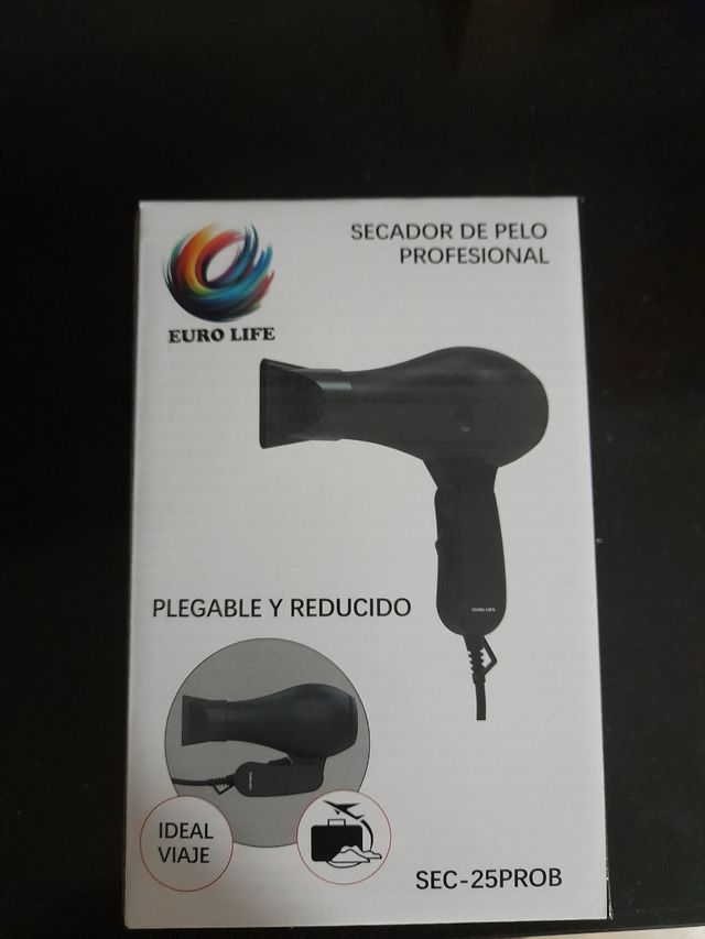 Secador de Pelo Plegable EURO LIFE