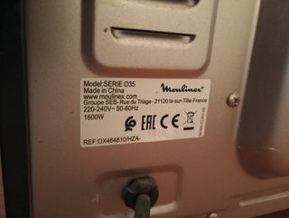 Horno Moulinex 15L - Buen estado