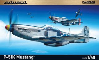Maqueta avión P51D/K Mustang 1/48 Eduard Profipack
