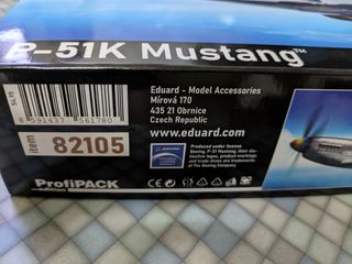 Maqueta avión P51D/K Mustang 1/48 Eduard Profipack
