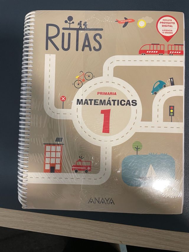 Matemáticas 1. RUTAS. (Incluye material manipul...