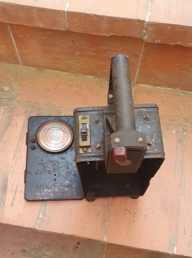 Lampada FS vintage a batteria