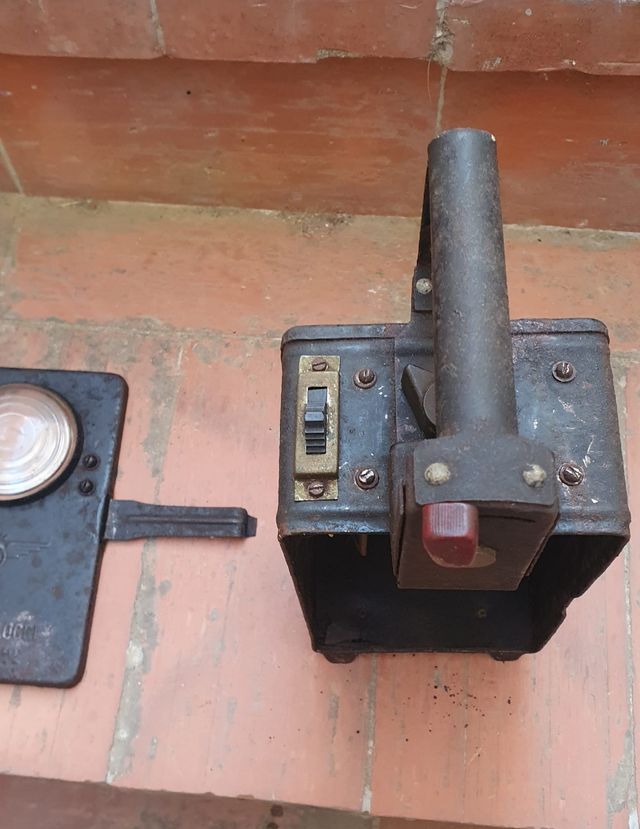 Lampada FS vintage a batteria