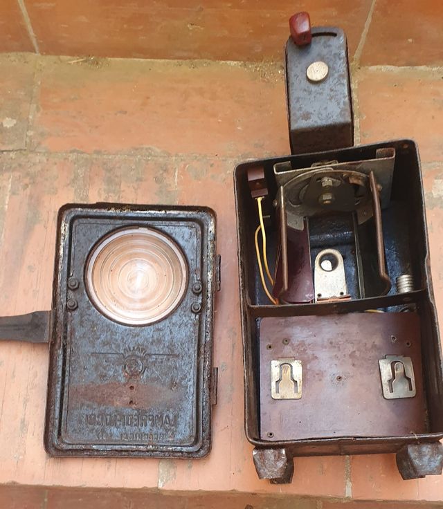 Lampada FS vintage a batteria