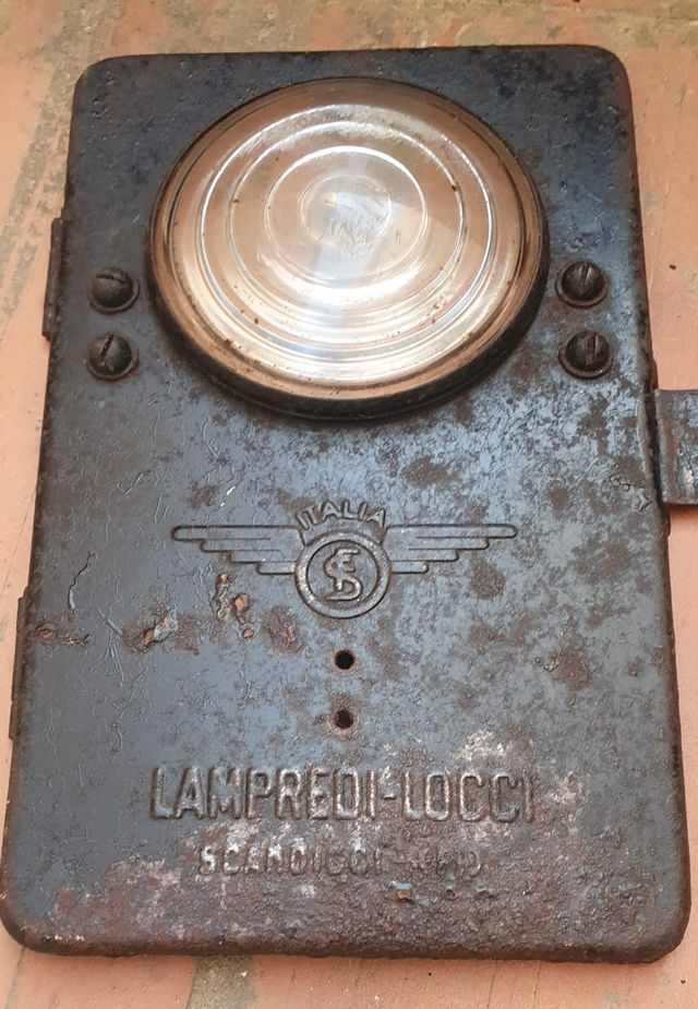 Lampada FS vintage a batteria