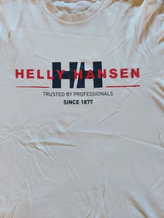 Camiseta Helly Hansen blanca - Talla M