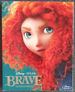 BRAVE (INDOMABLE). BLU RAY SLIPCOVER.