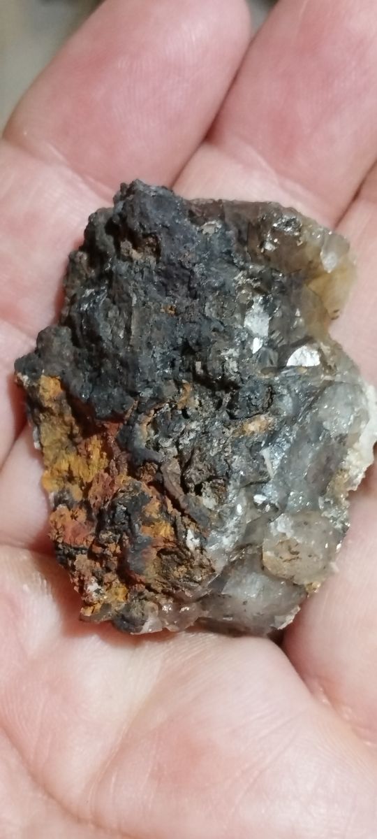 Drusa de Cuarzo Ametrino