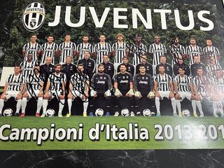 Foto Juventus 2013-14 autografata