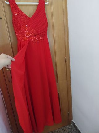 Vestido rojo Monsımm - L/40/12